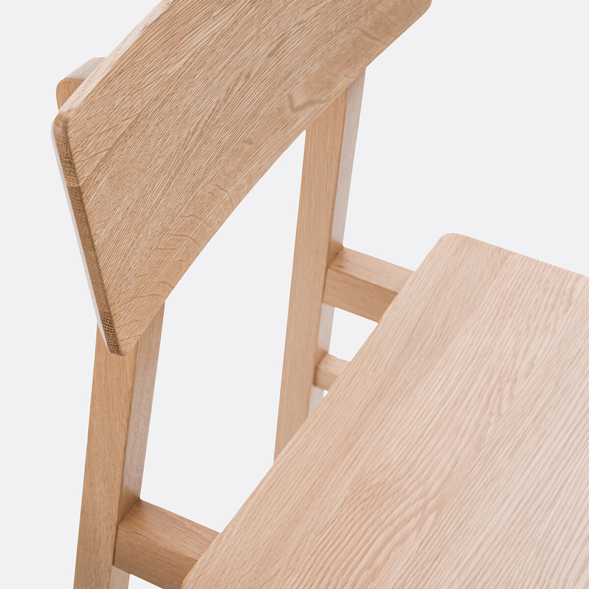 Lot de 2 chaises en chêne massif, Podela chêne, LA REDOUTE INTERIEURS