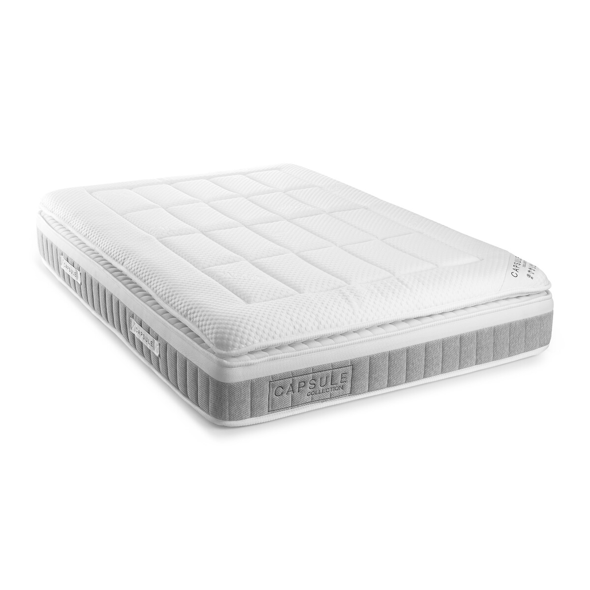 Capsule 3000 Pocket Pillow Top Mattress white, SO'HOME