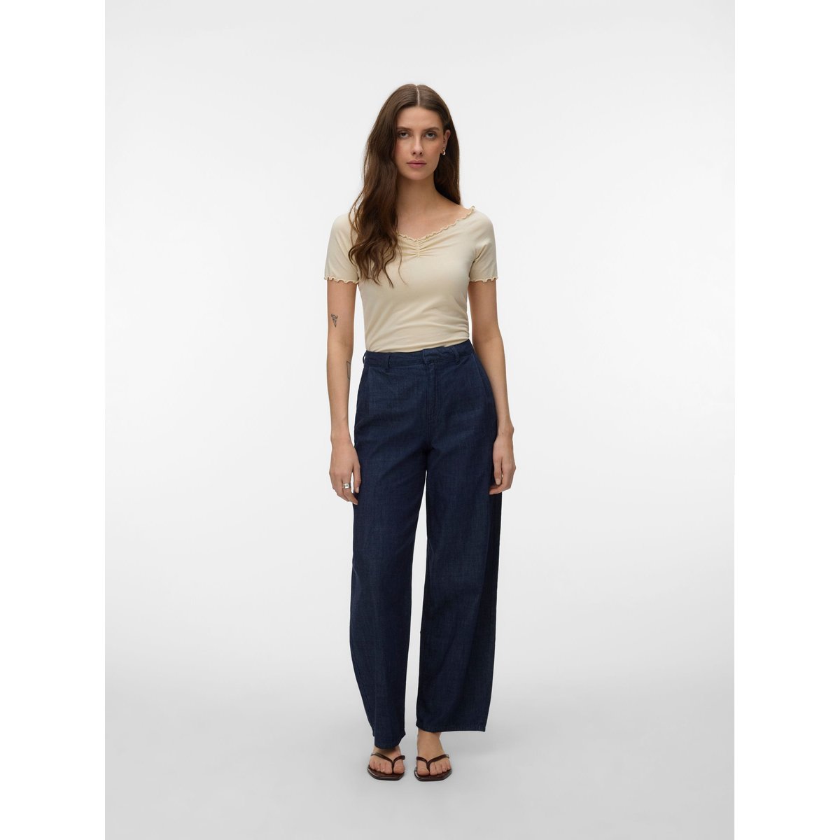 Pantalon dark blue denim, VERO MODA