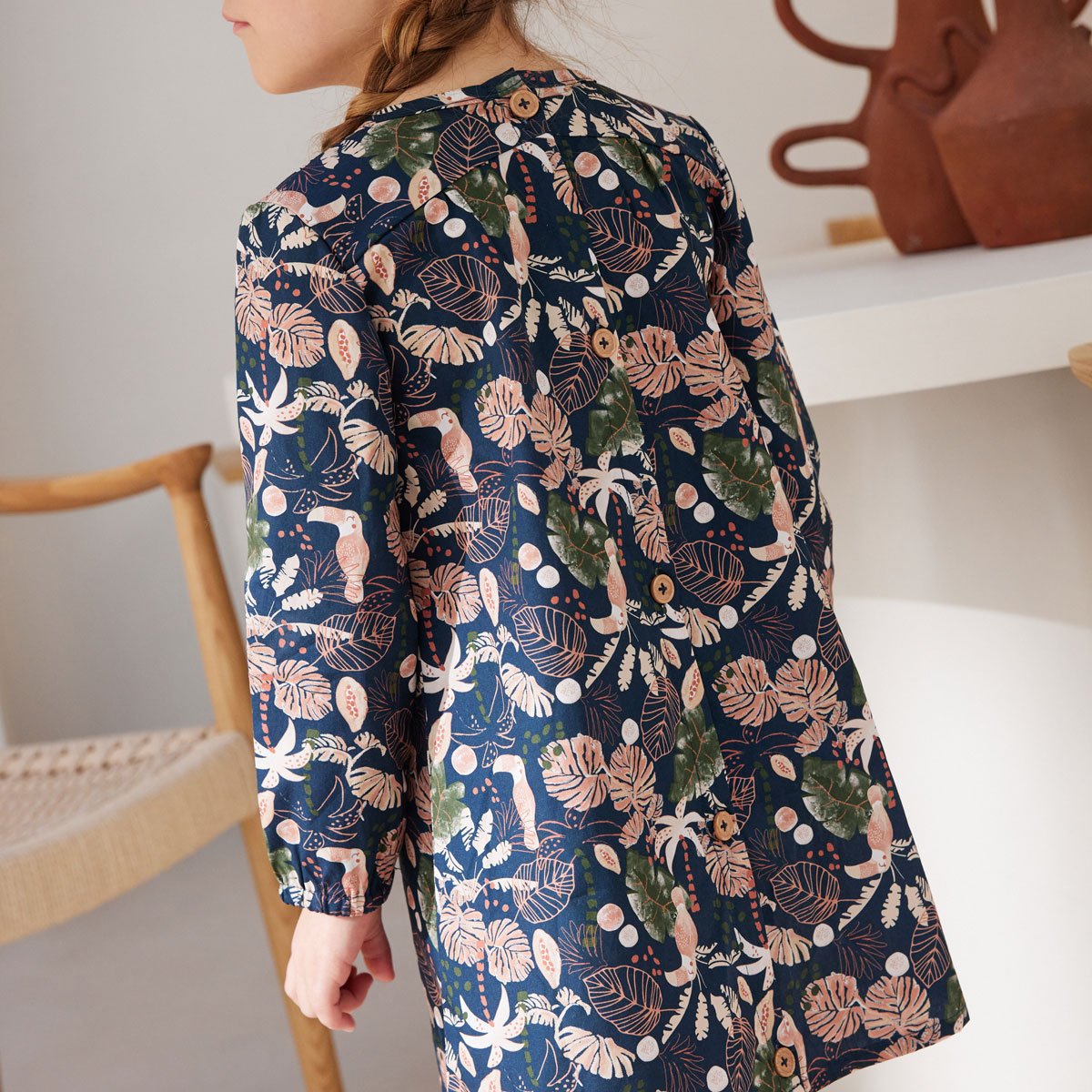 Robe bébé PARA bleu, PETIT BEGUIN