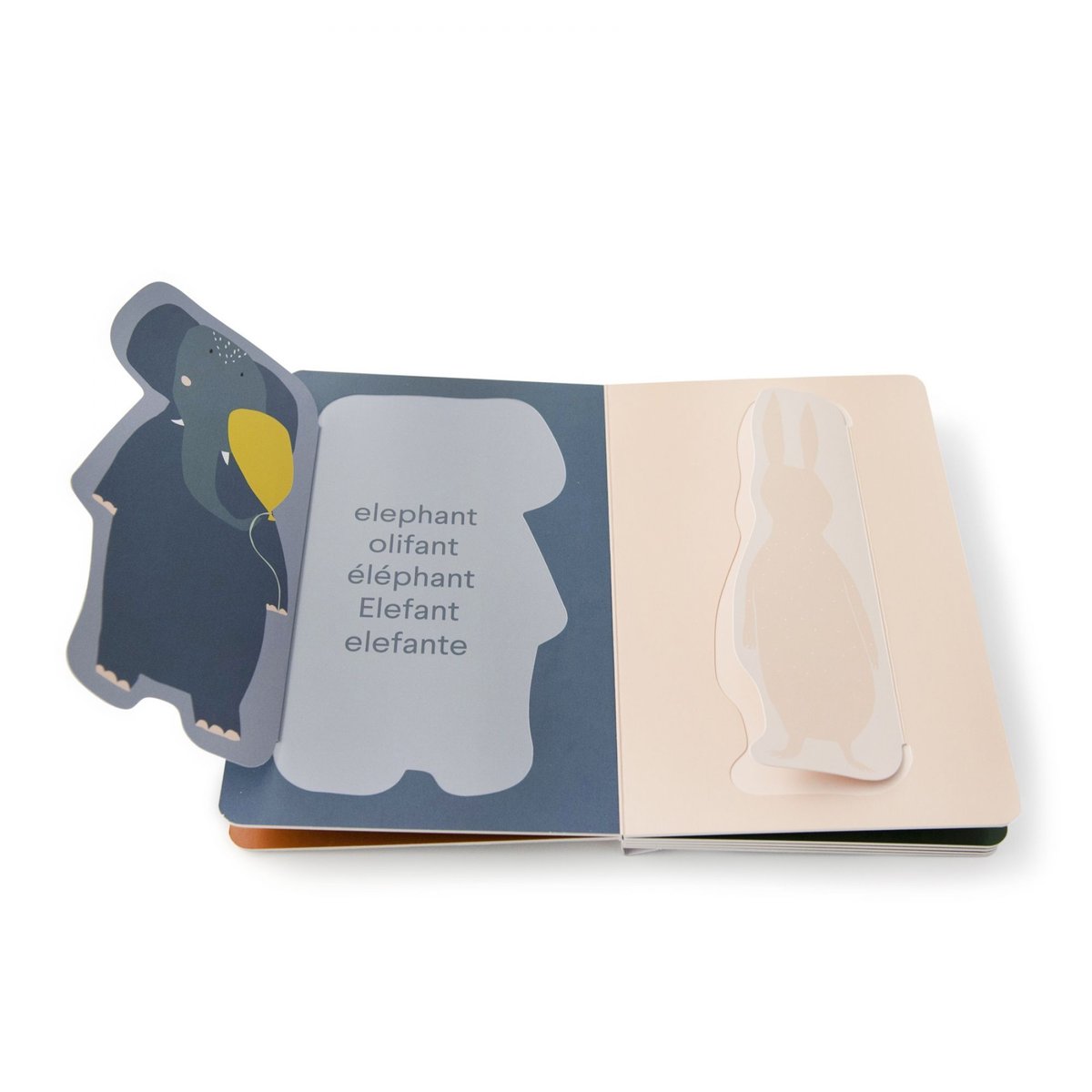 Livre d'éveil blanc, TRIXIE