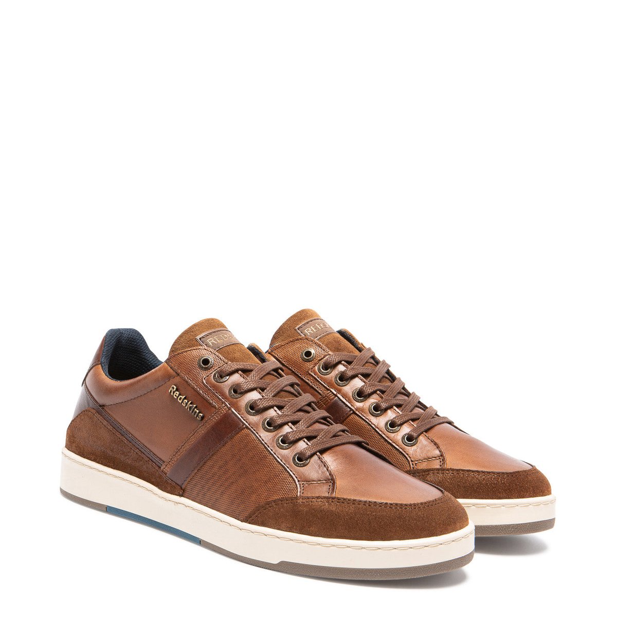 SALDAN CHATAIGNE+MARINE cognac+marron, REDSKINS