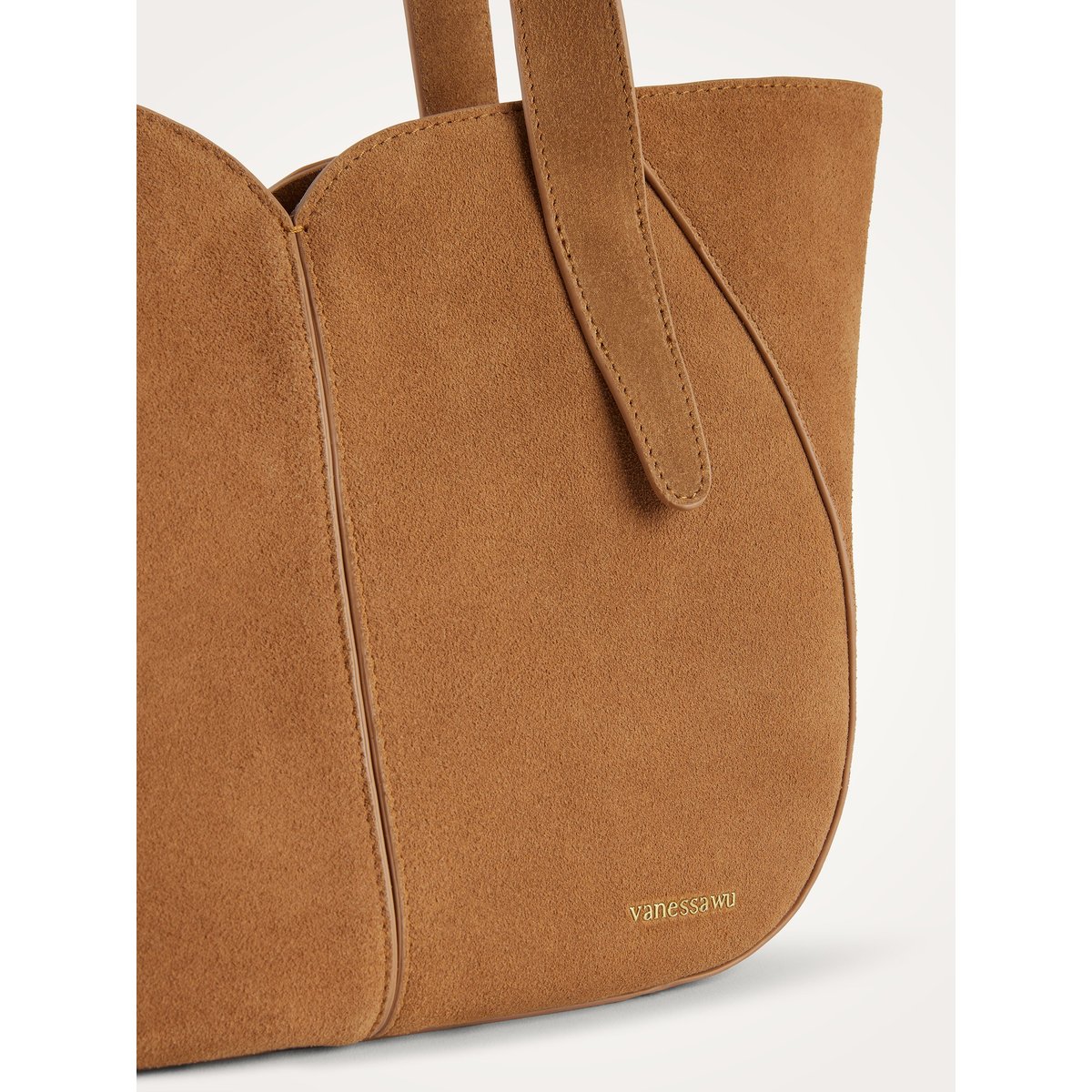 Sac avec anses et bandoulière ALTAÏ camel, VANESSA WU