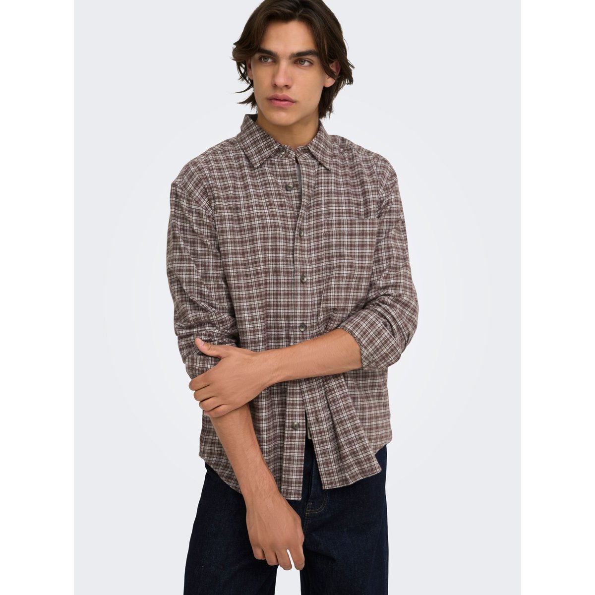 Chemise coffee bean, ONLY & SONS
