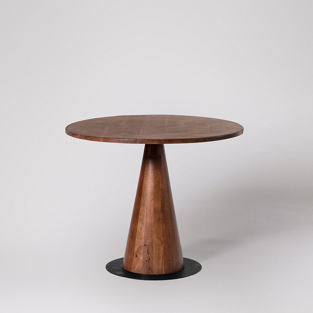 Figura Acacia Wood 4 Seater Dining Table dark acacia wood, SWOON