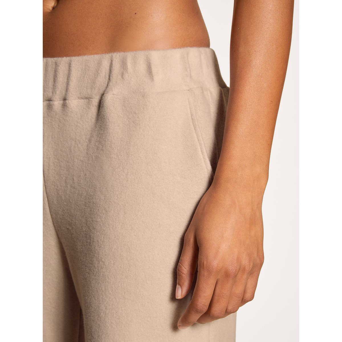 Pantalon Viscose THE HOME HUB beige naturel, CALIDA