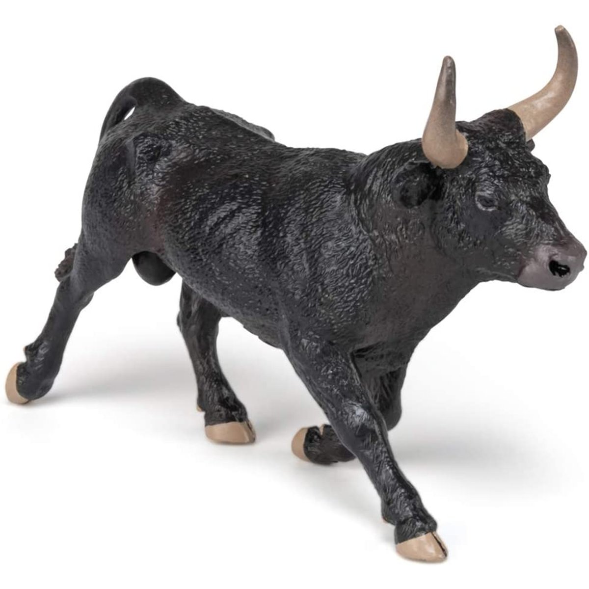 Figurine Taureau Camarguais noir, PAPO