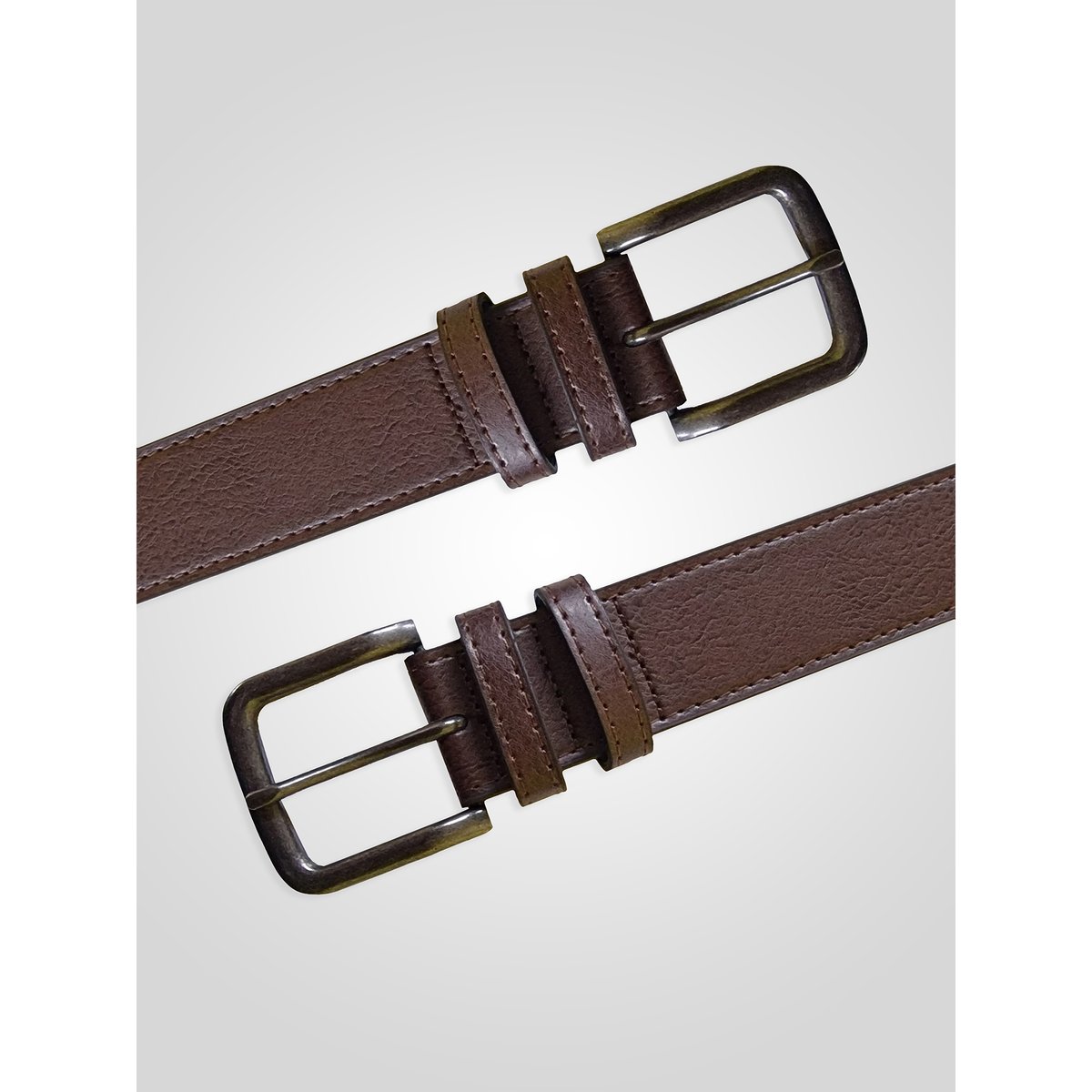 Ceinture grande taille ARCHIE marron, DUKE