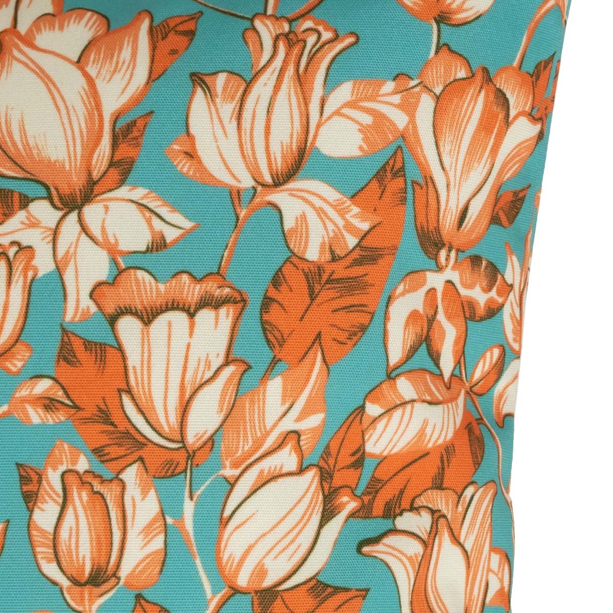Housse de coussin extérieur APONI orange, VENT DE BOHÈME