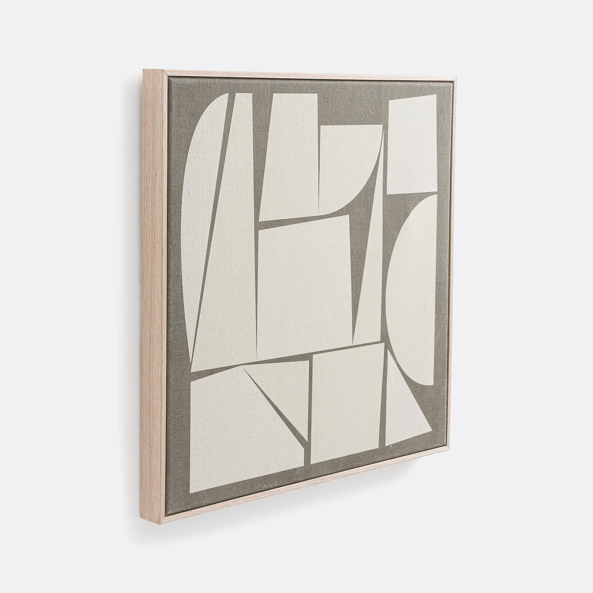 Delya Framed Linen Canvas multi-coloured, LA REDOUTE INTERIEURS