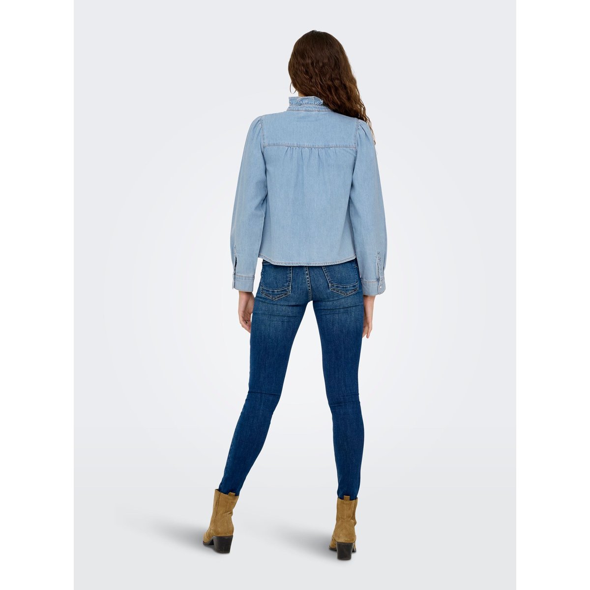 Chemise En Denim light blue denim, ONLY