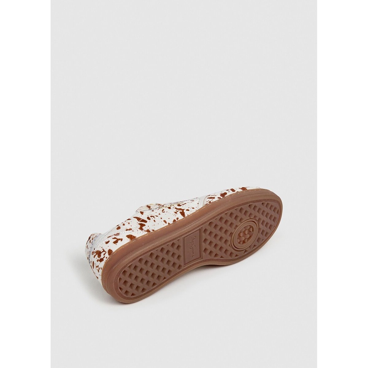 Baskets, imprimé vache, BALL ANIMAL imprimé beige, PEPE JEANS