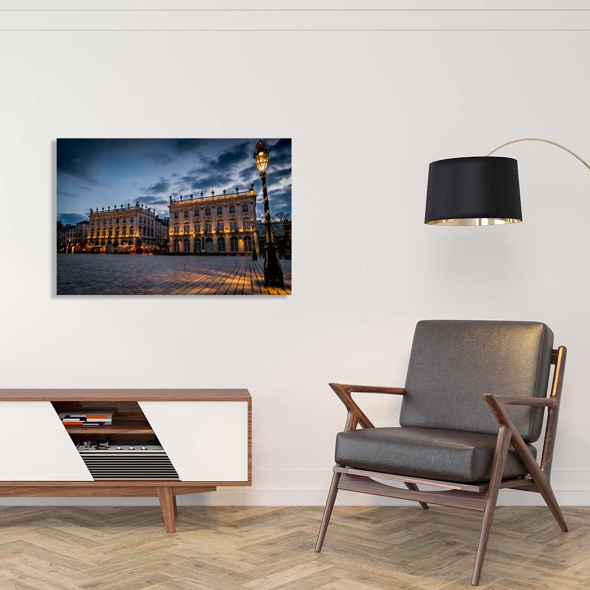 Tableau en passant par la lorraine tableau alu dibond, HEXOA