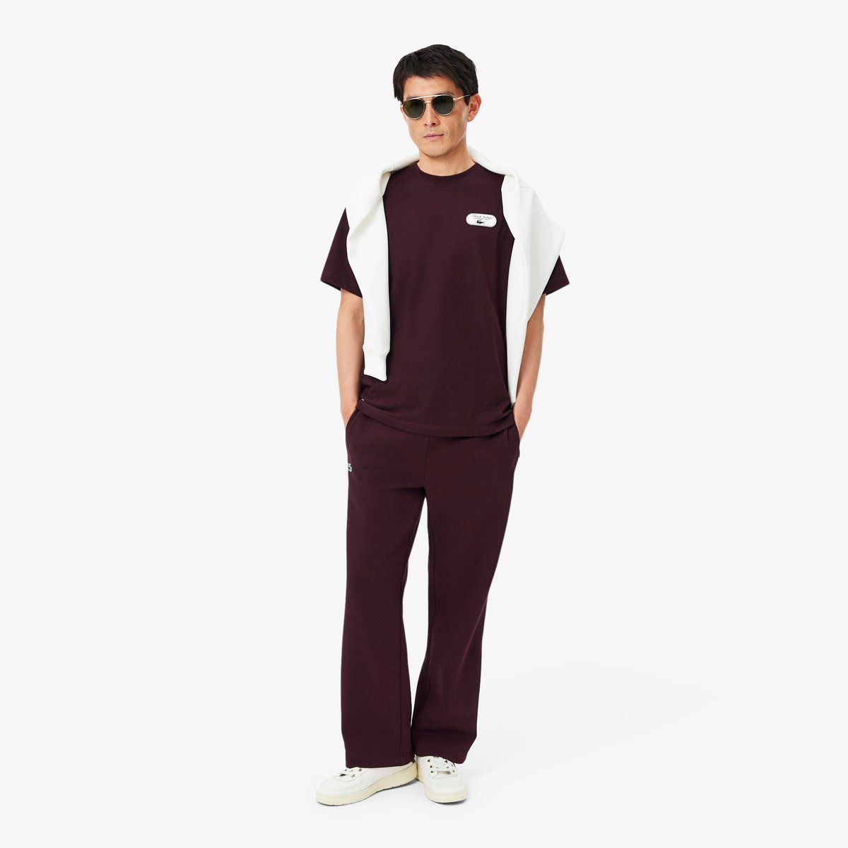 Pantalon de survêtement Tennis Héritage marron-zb5, LACOSTE