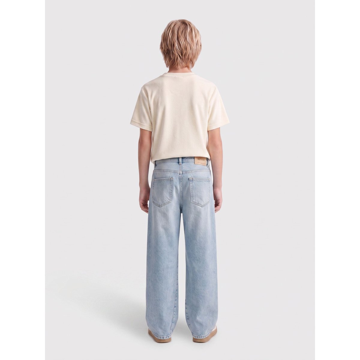 Jean À Coupe Ample light blue denim, ONLY & SONS JUNIOR