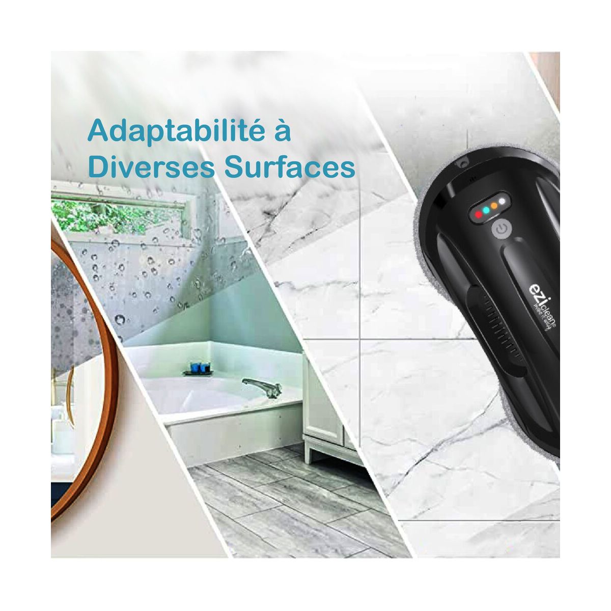 Robot Lave vitre Windobot S4 Plus couleur unique, EZICLEAN