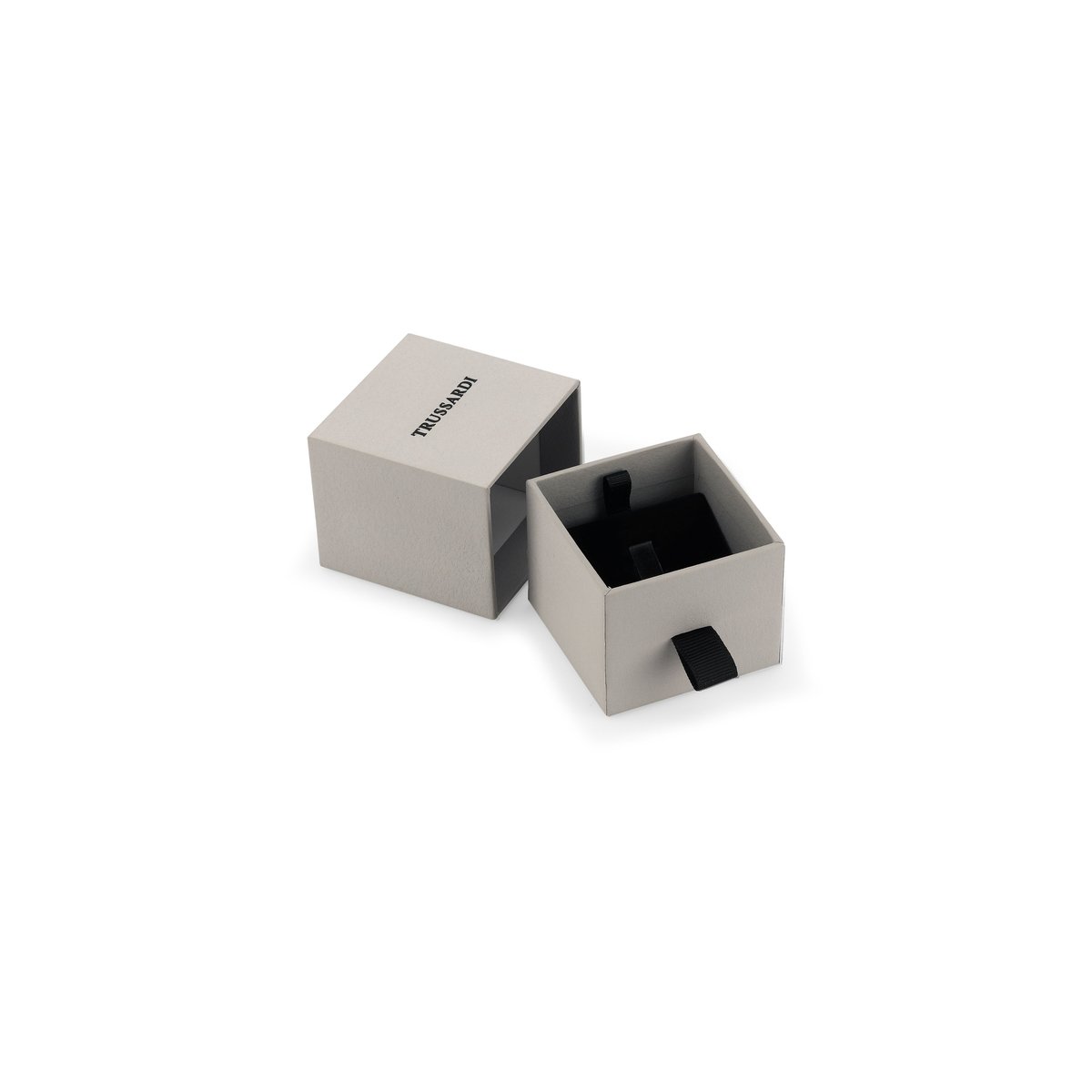 Bague T-ROUND acier inoxydable, TRUSSARDI