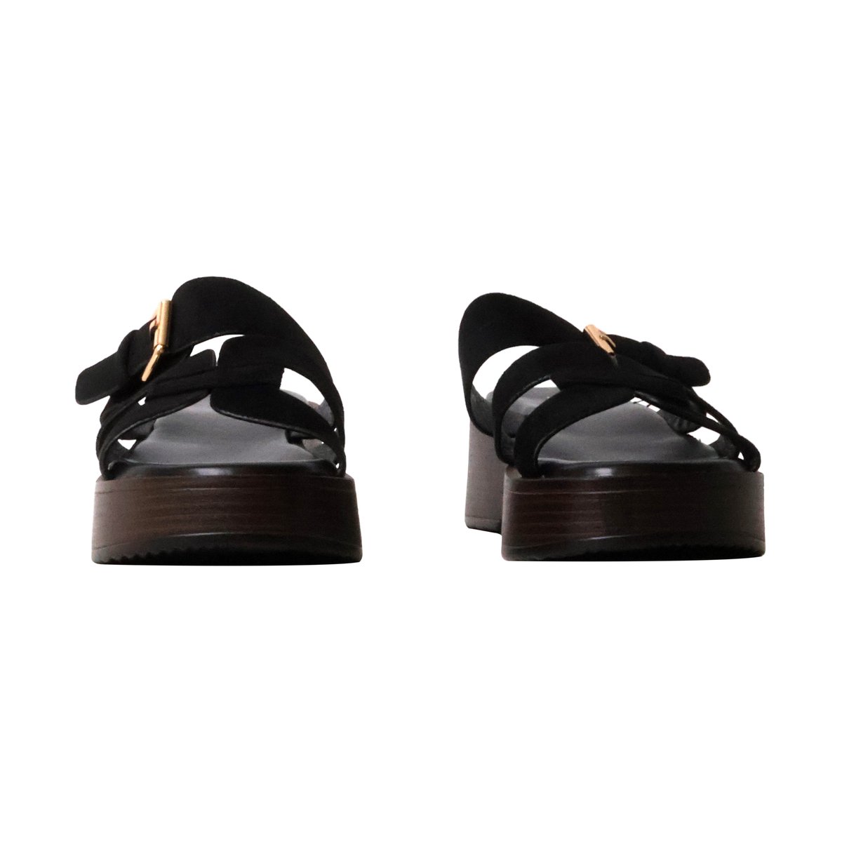 Mules Plates à Enfiler Joalice noir, ENZA NUCCI