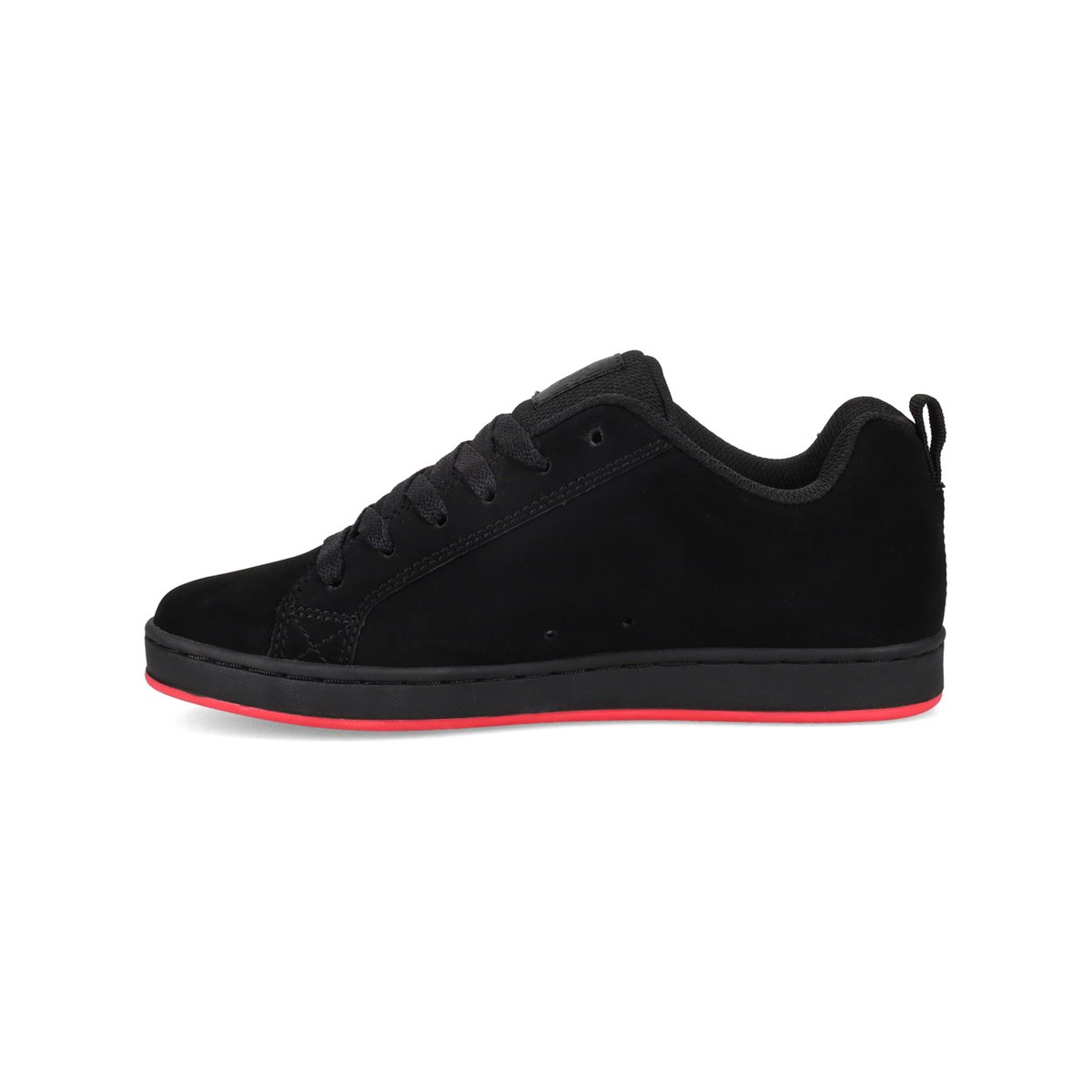 Chaussures en cuir COURT GRAFFIK. noir black/hot pink, DC SHOES