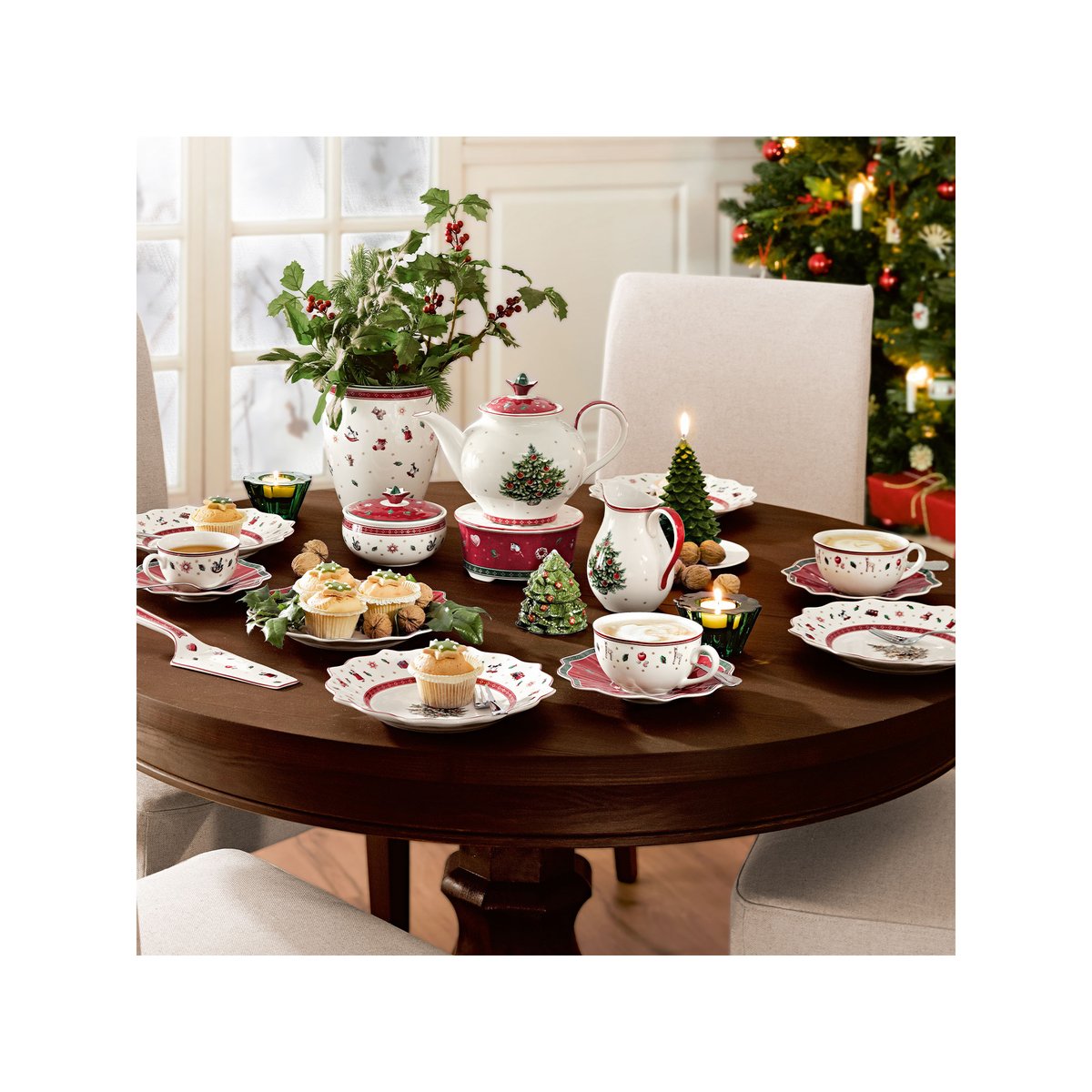 Sous-Tasse À Cappuccino TOY'S DELIGHT rouge, VILLEROY & BOCH