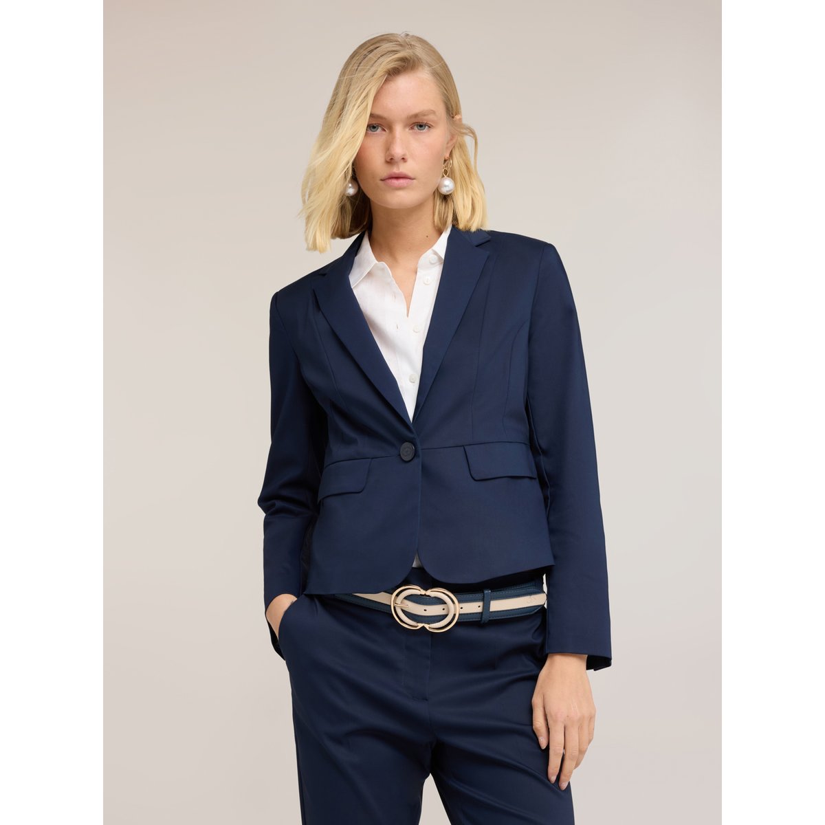 Blazer sur mesure bleu, MOTIVI