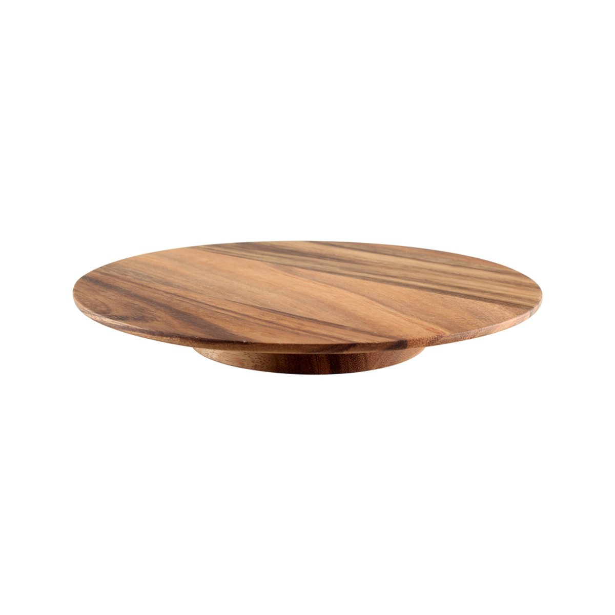 Plateau tournant 29 cm en acacia marron, T ET G WOODWARE