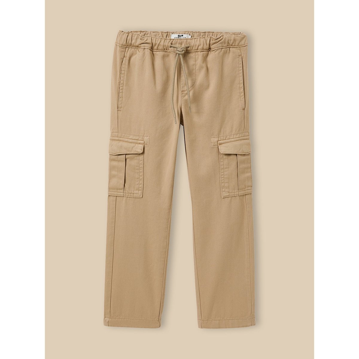 Pantalon cargo beige, CYRILLUS