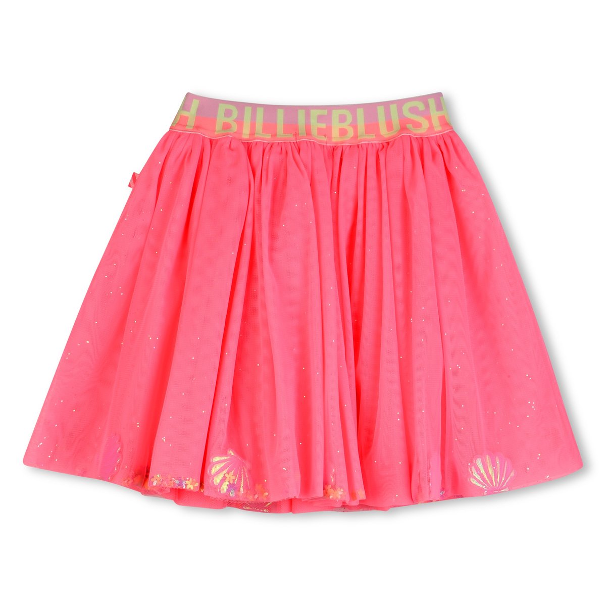 Jupon en tulle pailletÉ rose fluo, BILLIEBLUSH