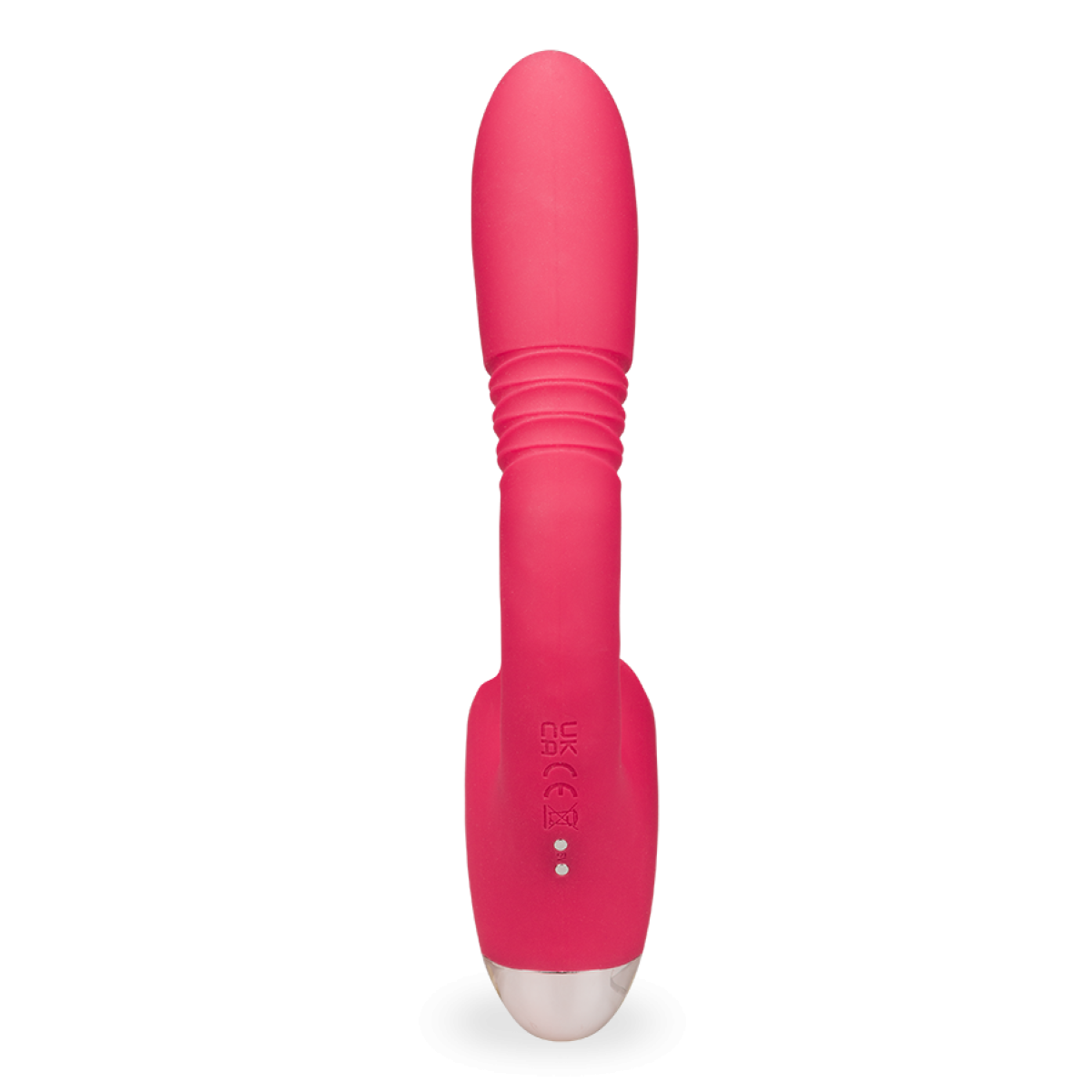 Vibromasseur puissant rabbit va-et-vient et langue Flore rouge, LOVE AND VIBES