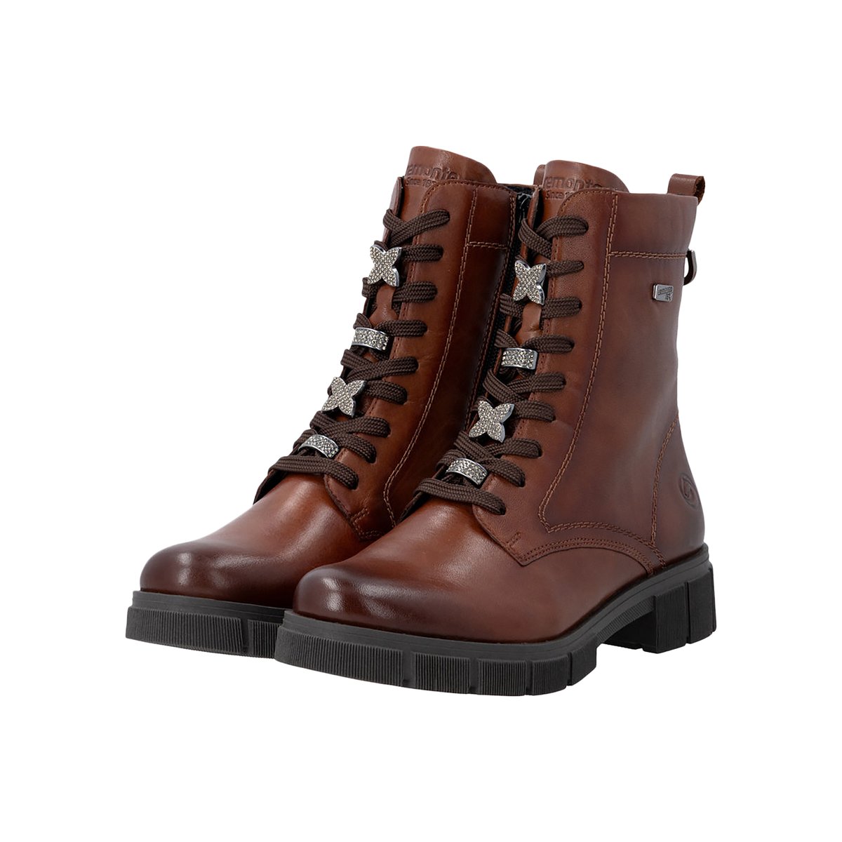 Bottines Cuir Rdg marron, REMONTE
