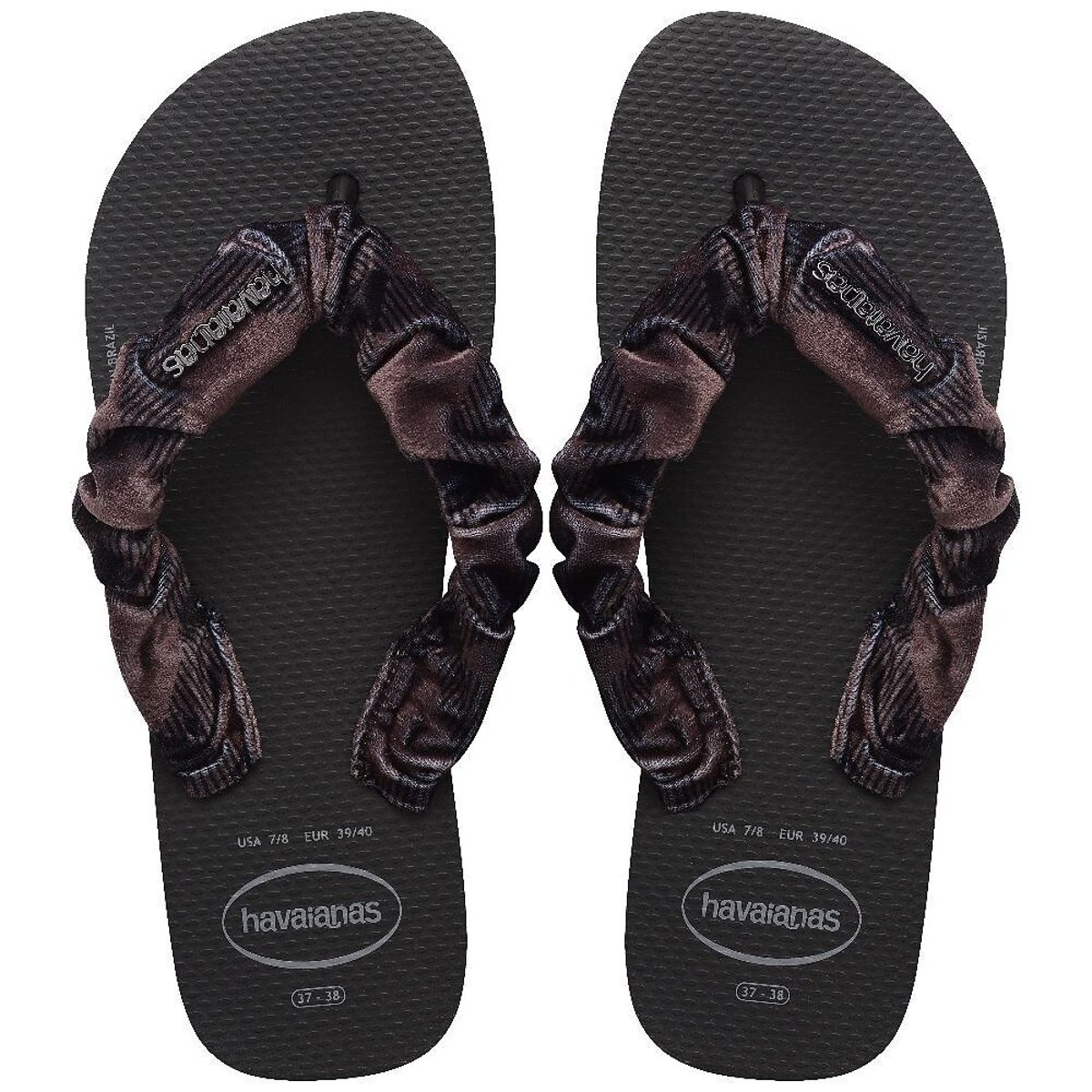 Tongs TOP SCRUNCHIES noir, HAVAIANAS