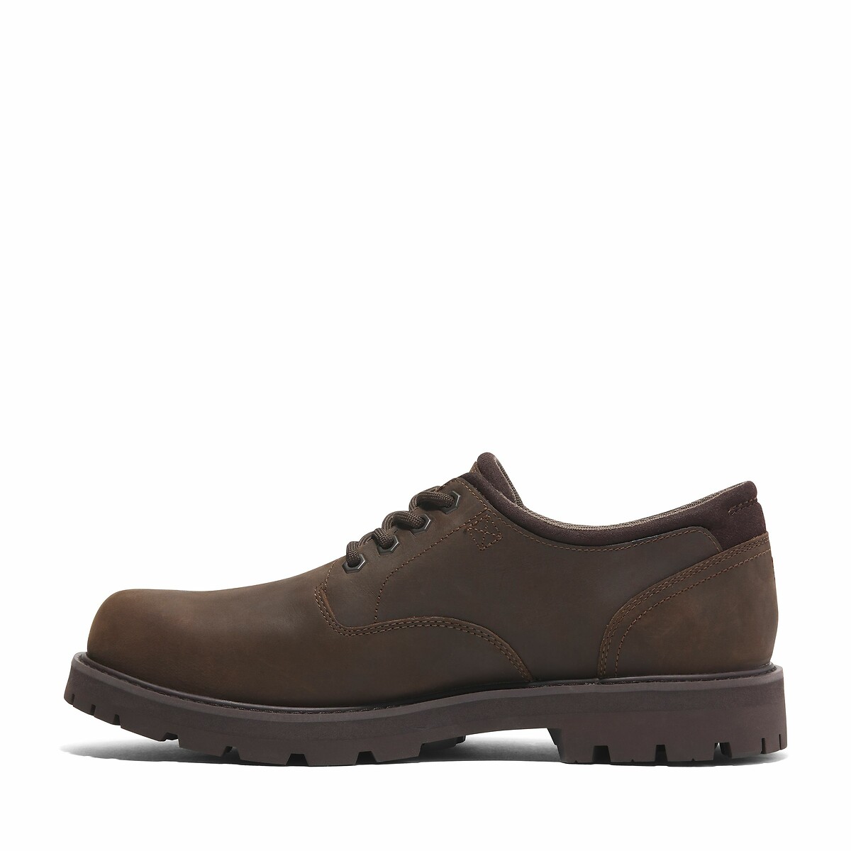 Leren derby's BRITTON ROAD LACE UP donkerkastanje, TIMBERLAND