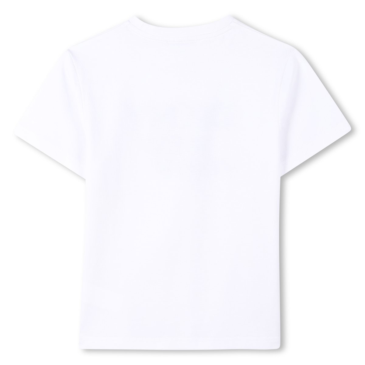 T-shirt en coton à manches courtes blanc, DKNY