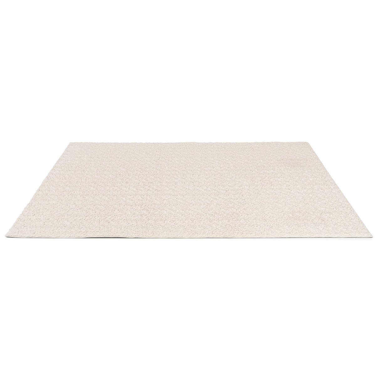 Tapis uni ultra doux contemporain PLAIN blanc pur, AFK LIVING