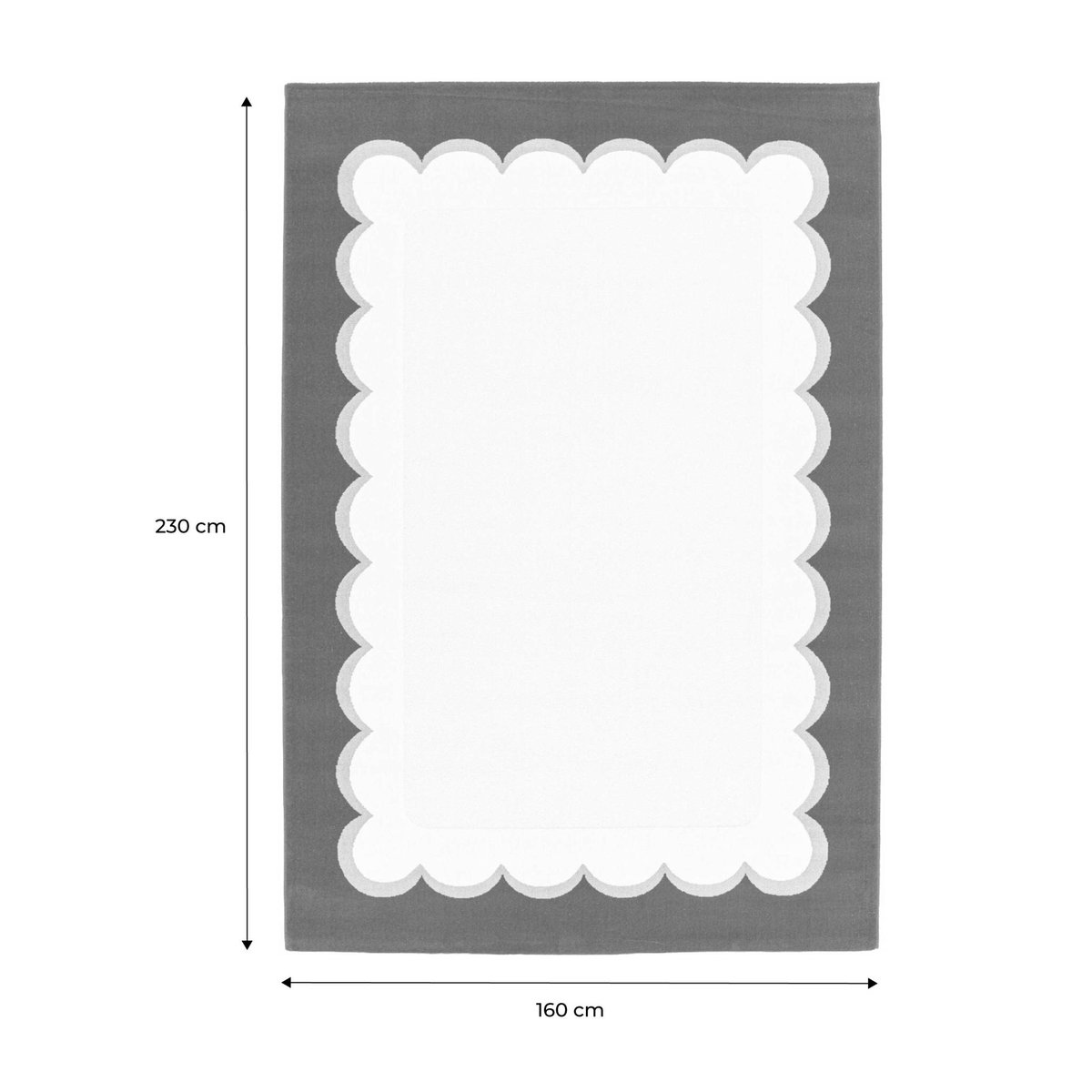 Tapis intérieur rectangulaire contemporain ZOA rose / marron, SWEEEK
