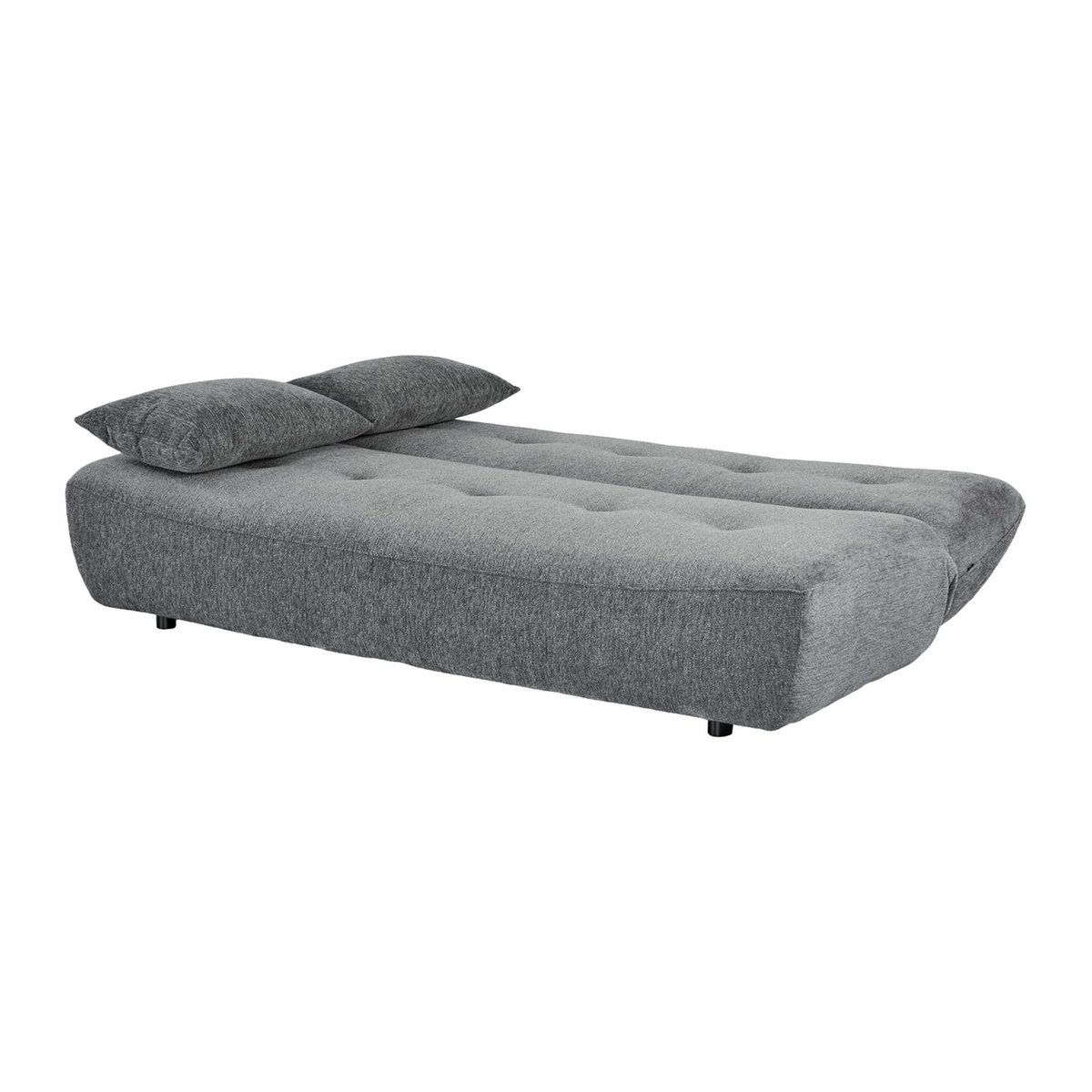 Banquette convertible tissu chenille 3 places KLIK gris, SWEEEK