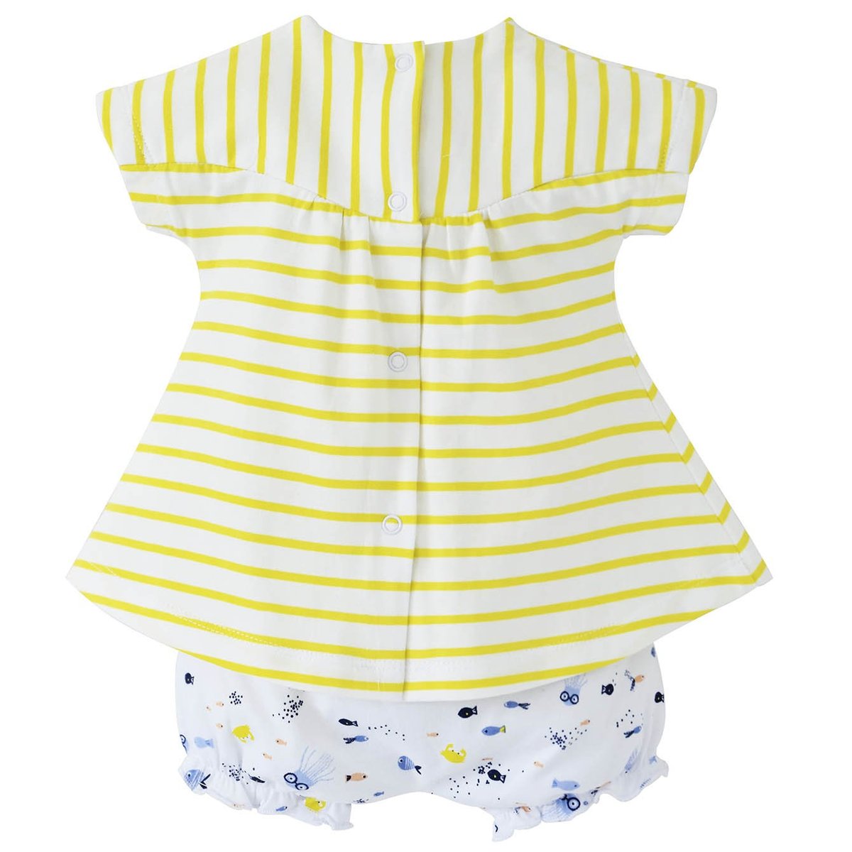 Robe bloomer anna blanc, SUCRE D'ORGE