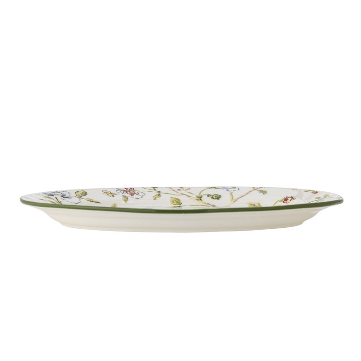Plat de service ovale grès floral Bloomie multicolore, BLOOMINGVILLE