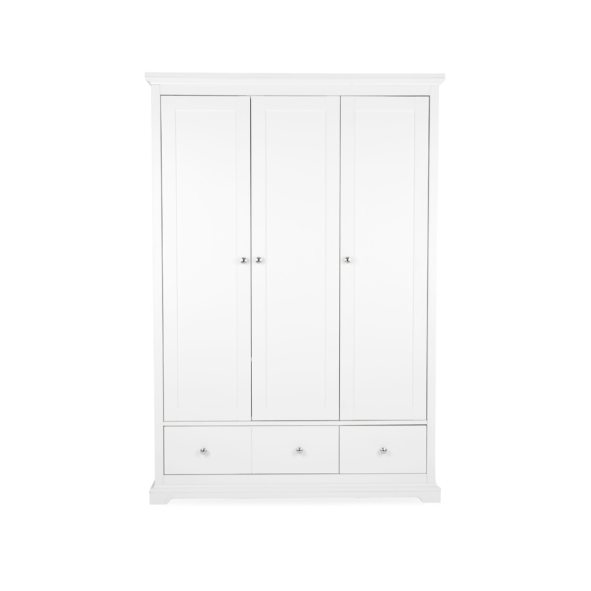 Beaumont Triple Nursery Wardrobe white, CUDDLECO
