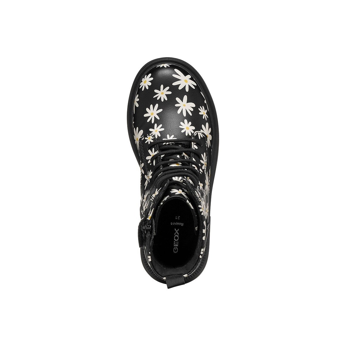 Bottines à lacets, ECLAIR noir/blanc, GEOX