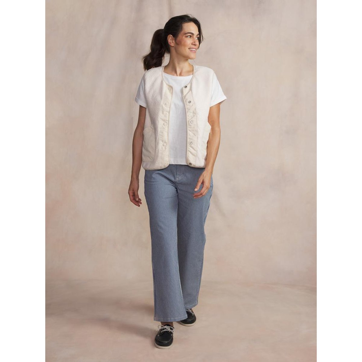 Gilet LILLYSAN craie, TBS