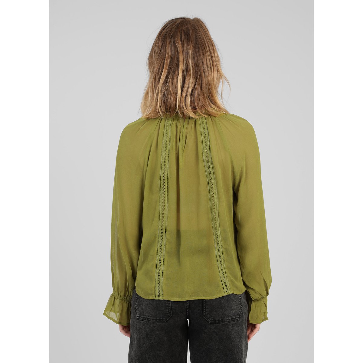 Blouse SALOUNA matcha, AN'GE