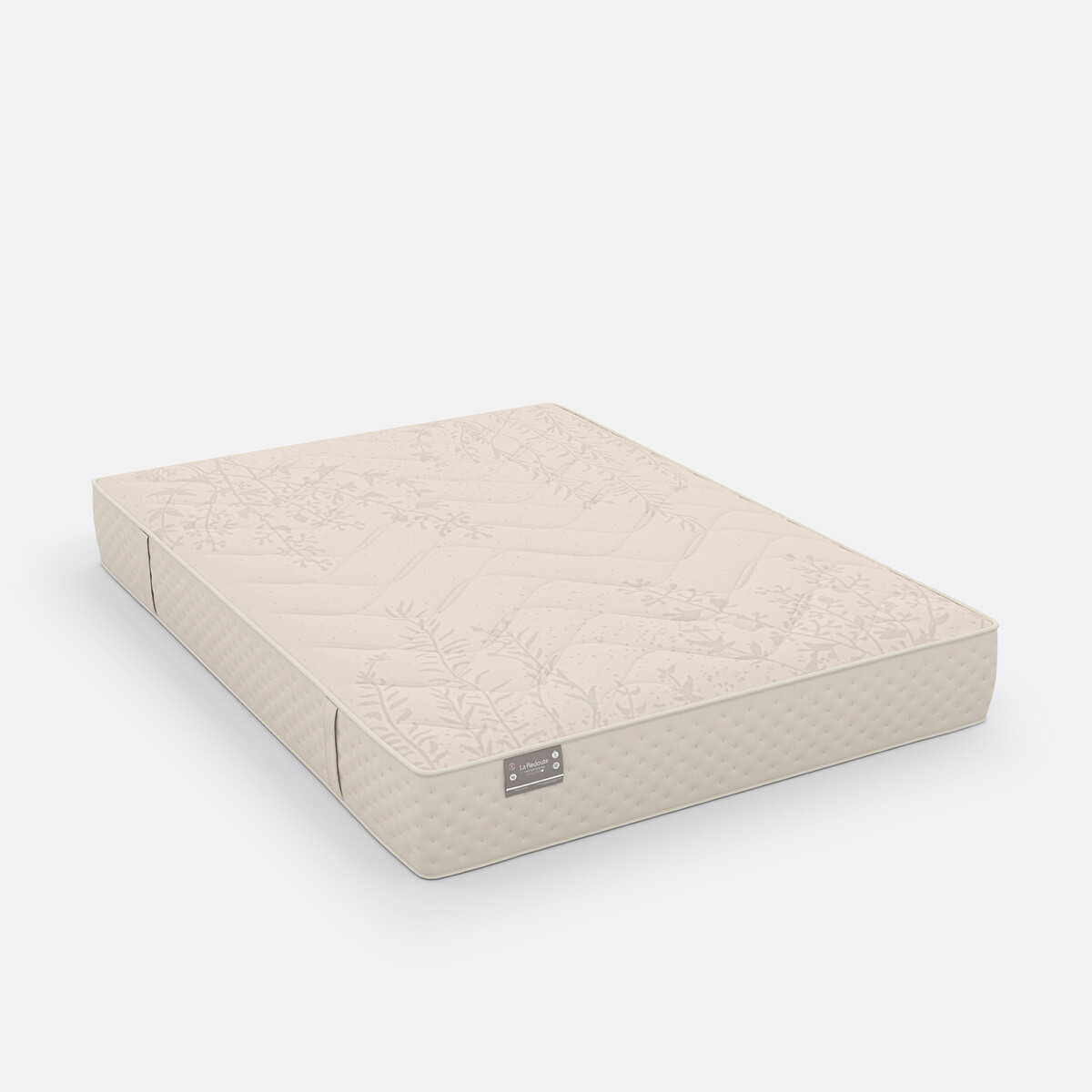 Matelas 651 ressorts, 5 zones, soutien ferme, accueil moelleux beige lin, LA REDOUTE INTERIEURS