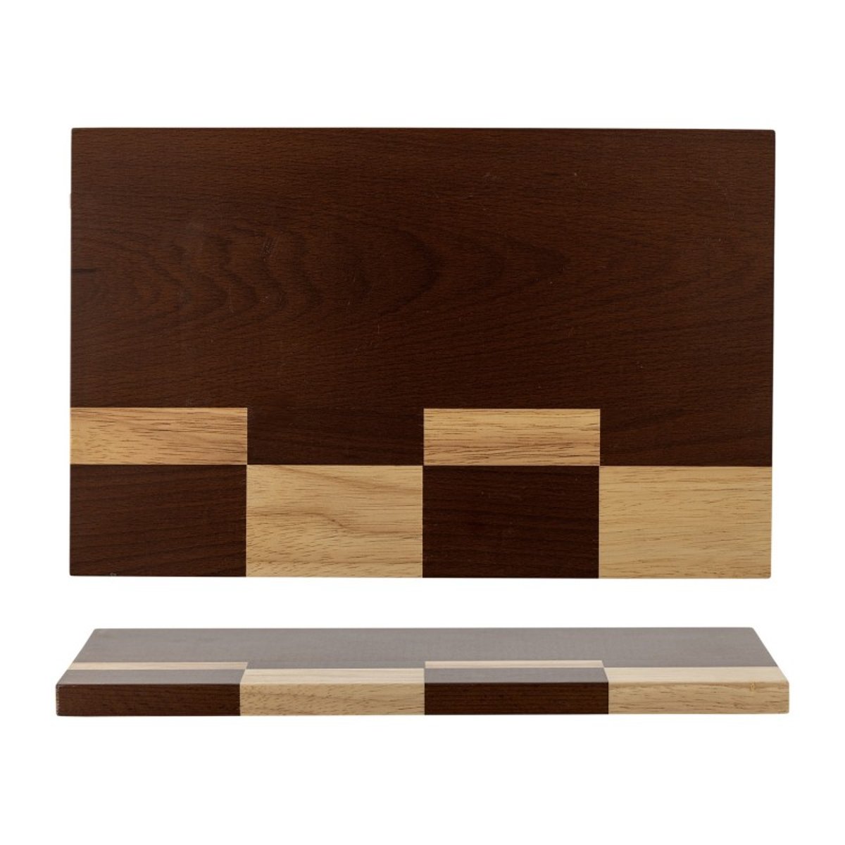 Planche à découper design hévéa  SELDON bois foncé, BLOOMINGVILLE