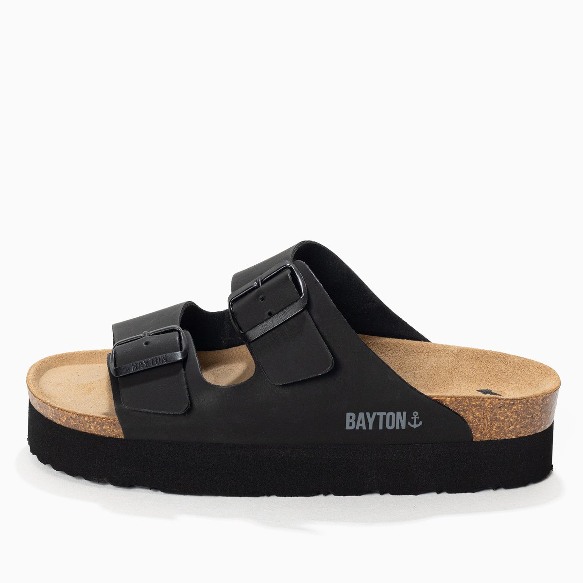 Sandales JAPET noir, BAYTON