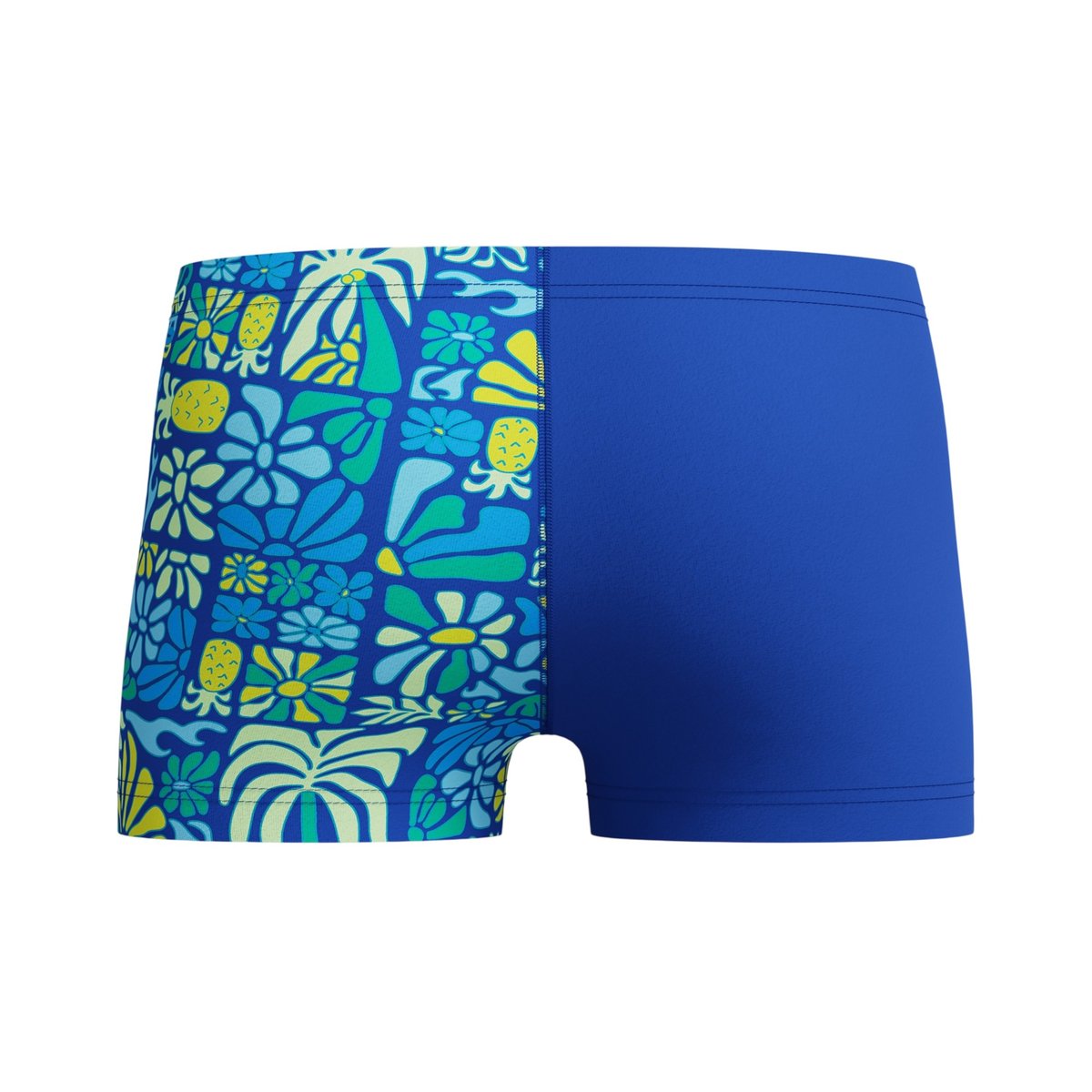 Short de bain motif/style floral bleu, SPEEDO