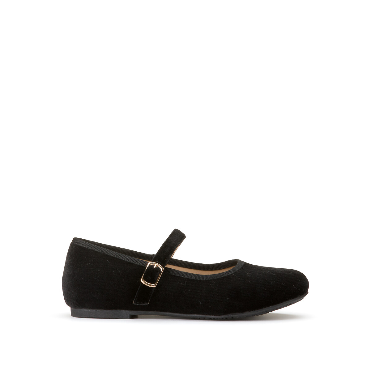 Ballerines velours noir, LA REDOUTE COLLECTIONS