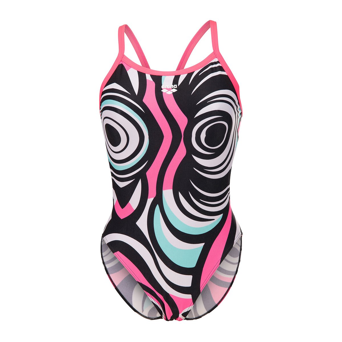 Illusion Maxlife Swimsuit white/pink/blue, ARENA