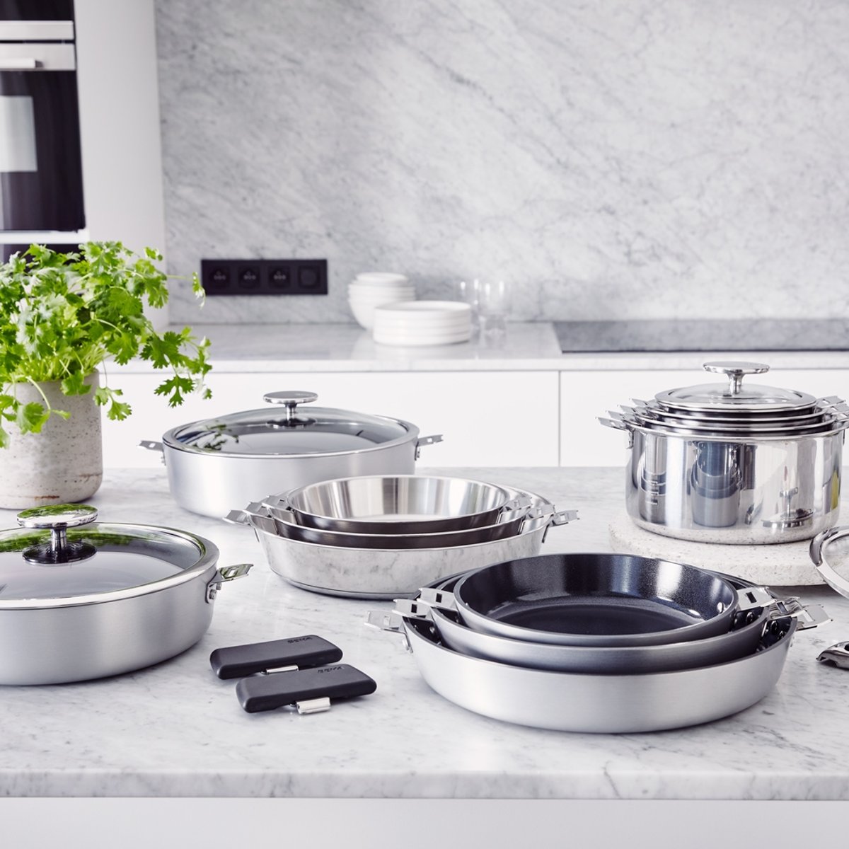 Couvercle en verre Evolution 14 cm argent / métallique, BEKA