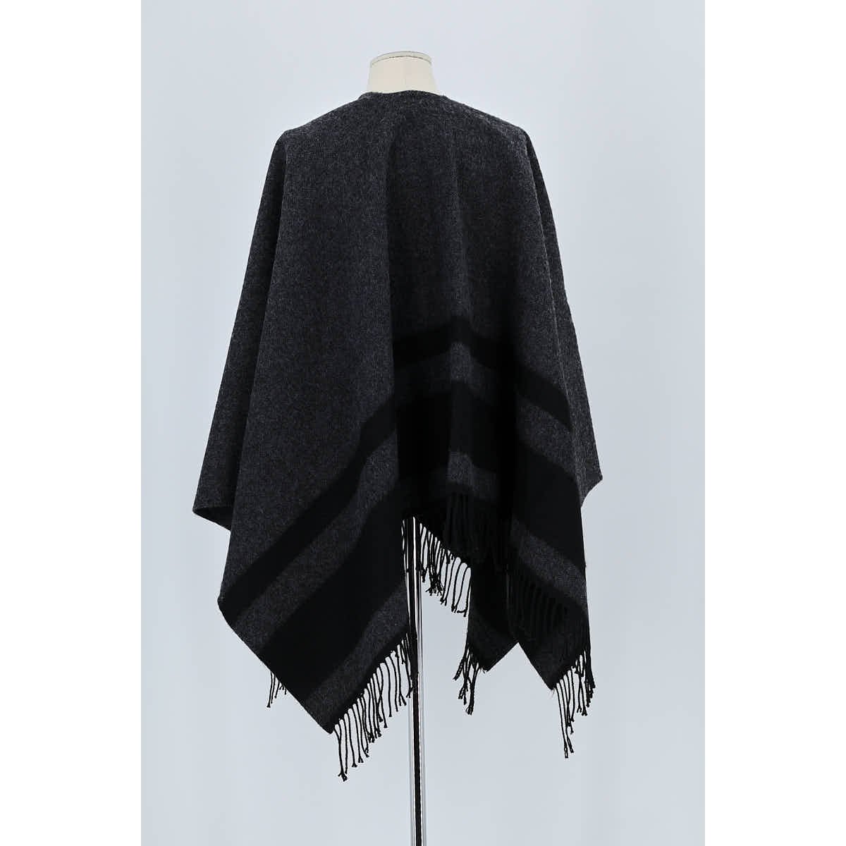 Poncho - Très Bon État gris, CLAUDIE PIERLOT
